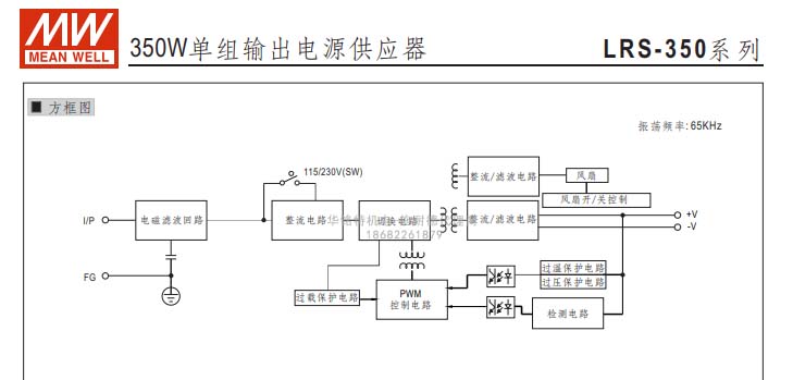 明緯深圳代理商談明緯開關(guān)電源LRS-350-24介紹及特點(diǎn)